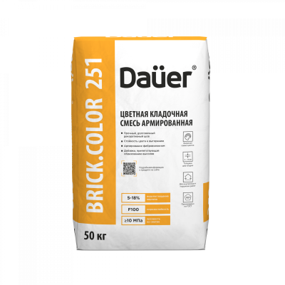 DAUER BRICK.COLOR 251 Темно-серый