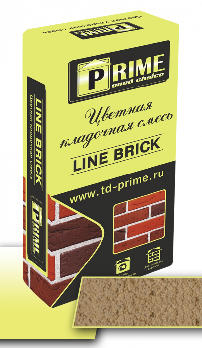 LineBrick "Wasser" кремово-желтый